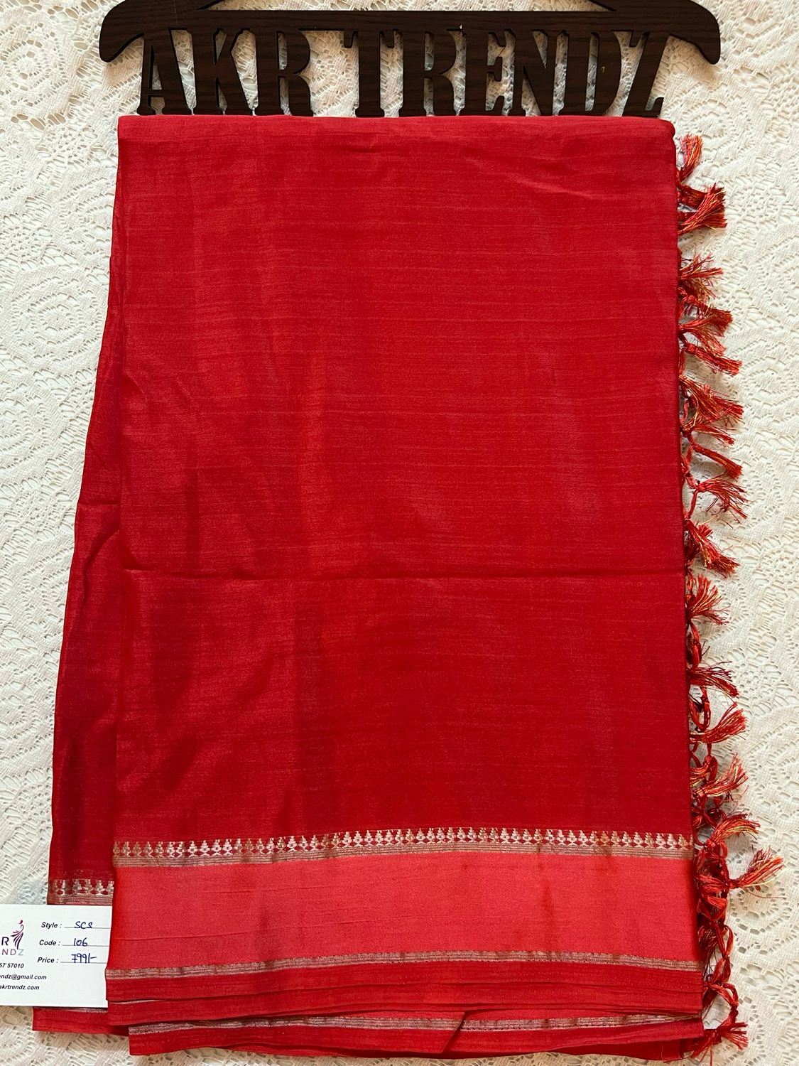 Fancy Chinnon Soft Silk Sarees