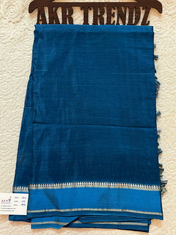 Fancy Chinnon Soft Silk Sarees