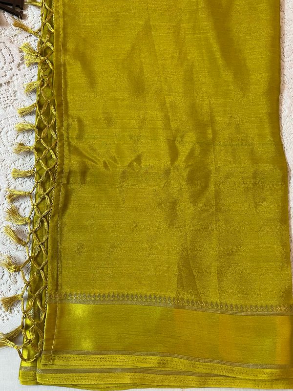 Fancy Chinnon Soft Silk Sarees