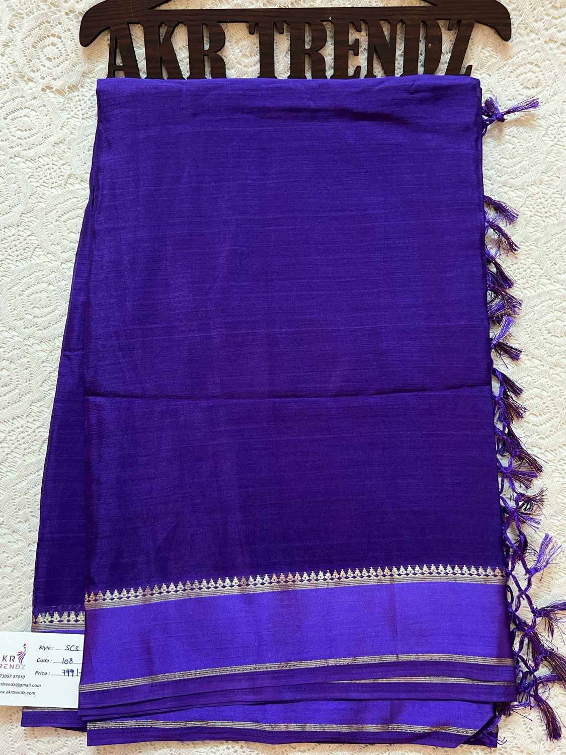 Fancy Chinnon Soft Silk Sarees