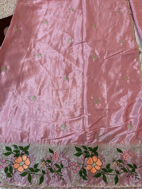Embroidered Silk Georgette Sarees