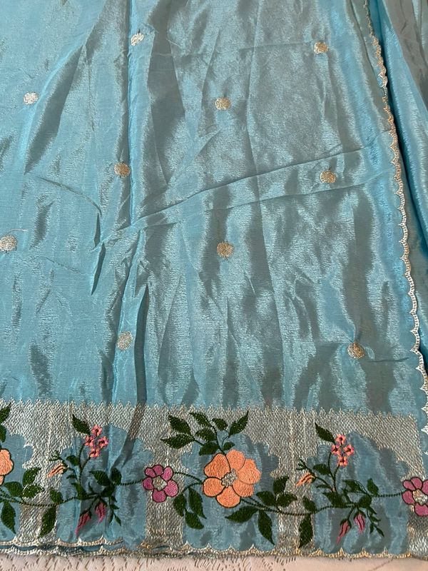 Embroidered Silk Georgette Sarees