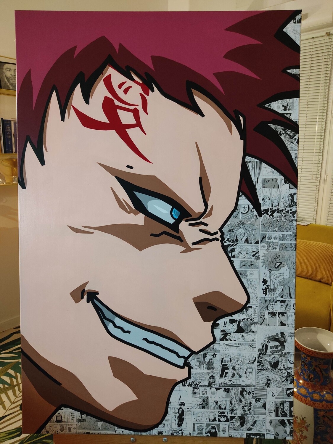 GAARA ( PEINTURE ACRYLIQUE )