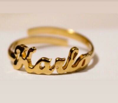 Anillo Nombre