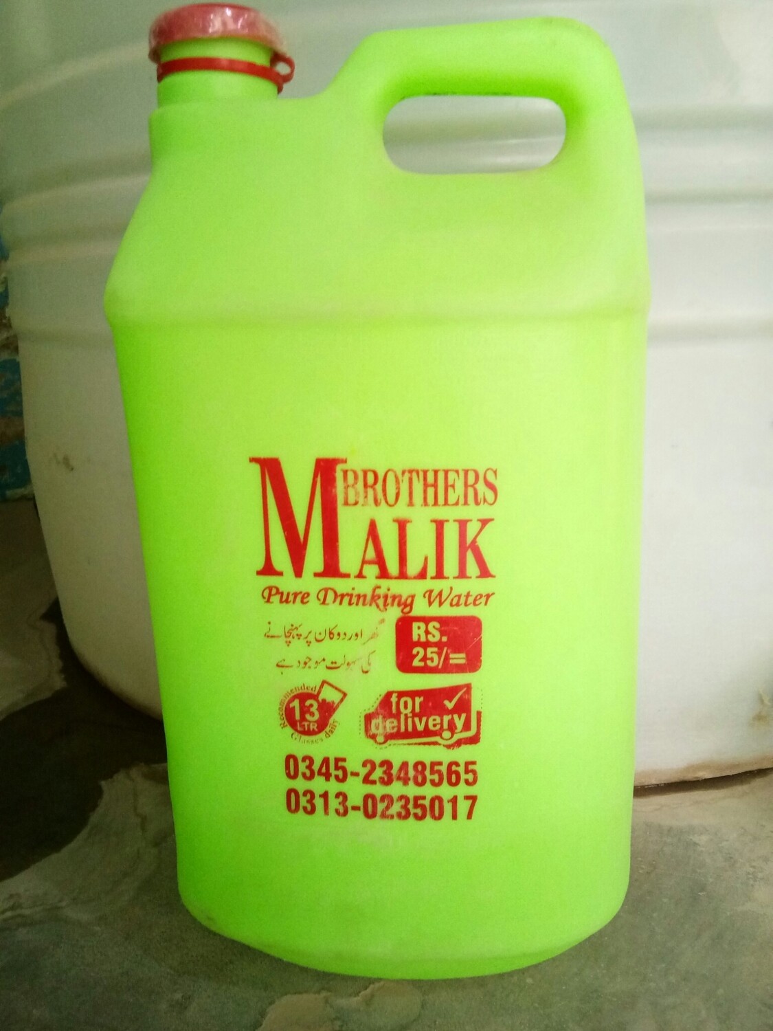 13 Liter Can