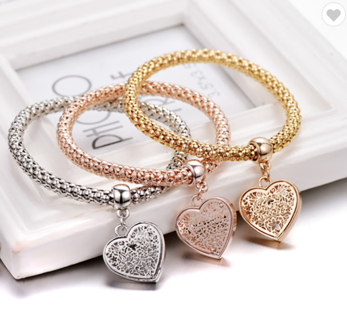3in1 Heart Lovely Bangles