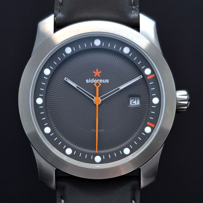 Newgrange Date/Time with a Brushed Finish and a Greywacke Grey Dial 10/50 Newgrange Date/Time with a Brushed Finish and a Greywacke Grey Dial 10/50