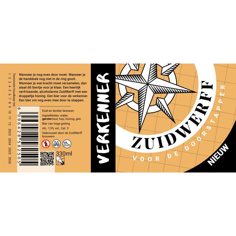 ZuidWerff Verkenner 2022 Etiket