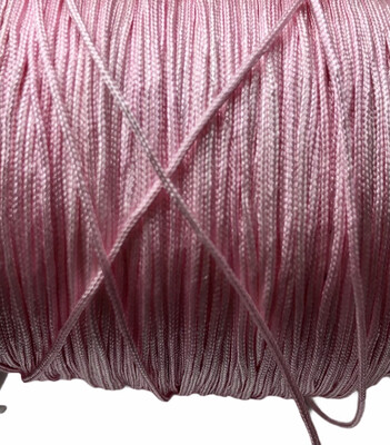 Polyester Snor. 0,8 mm. Rosa. 5 m