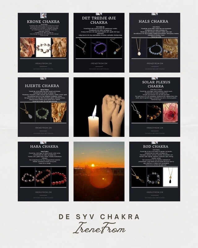 De syv chakra og deres betydning