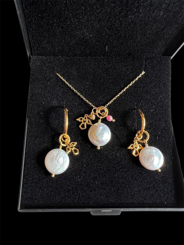 Advents kalender med ferskvandsperler