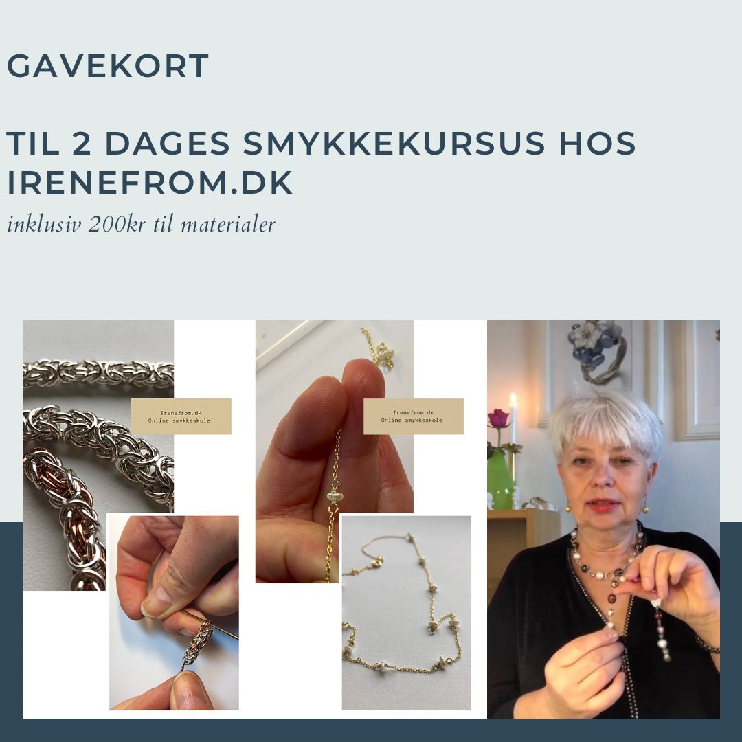 Gavekort til 2 dages smykkekursus