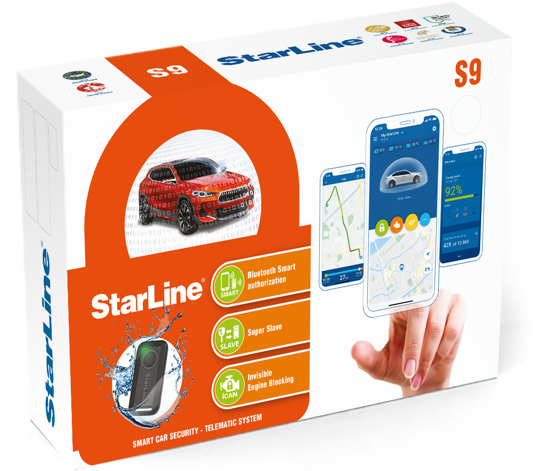 Starline S9 inkl. 2 Tags, GSM, GPS inkl. Einbau, Codierung &amp; Erstkonfiguration