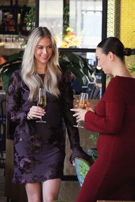 Glitter bloemen jurk