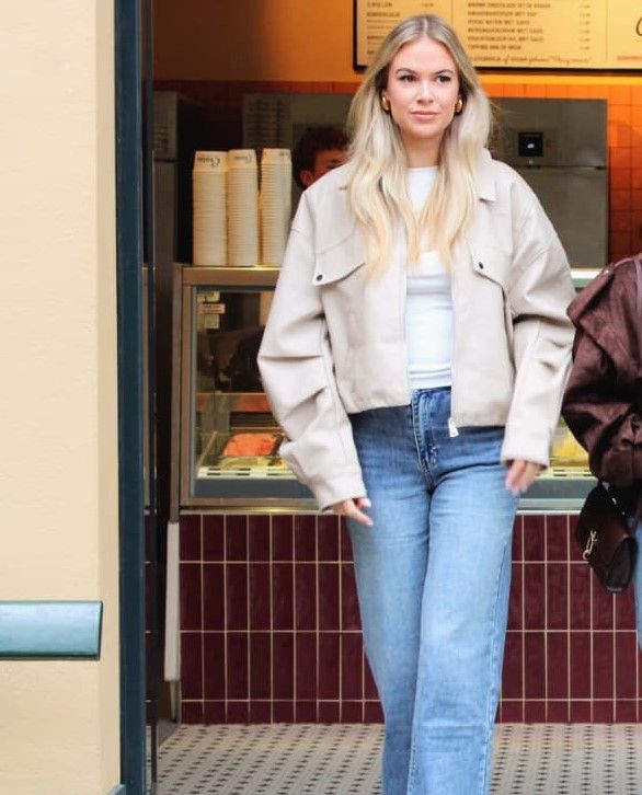Beige jas