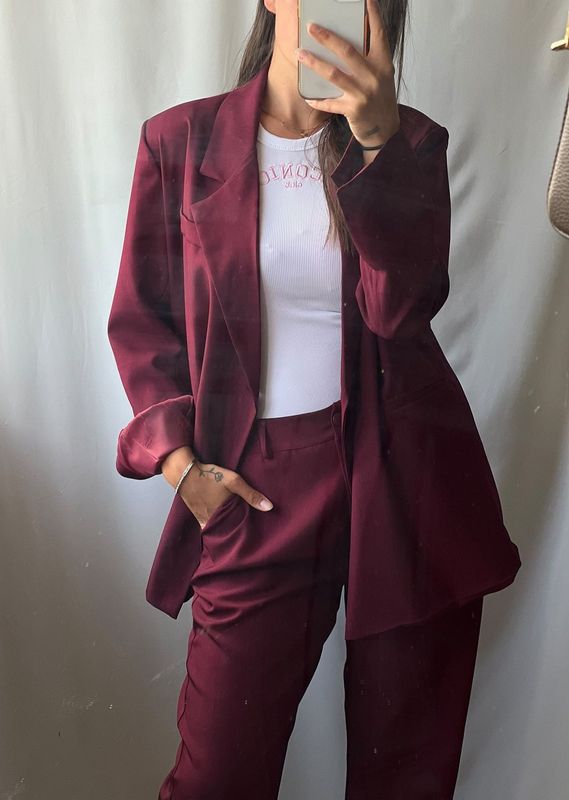 Set pantalon en blazer