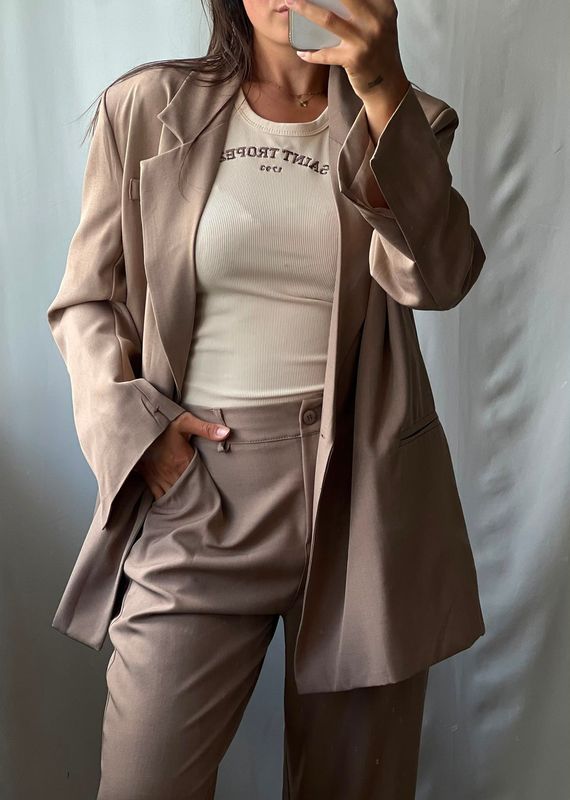Set pantalon en blazer