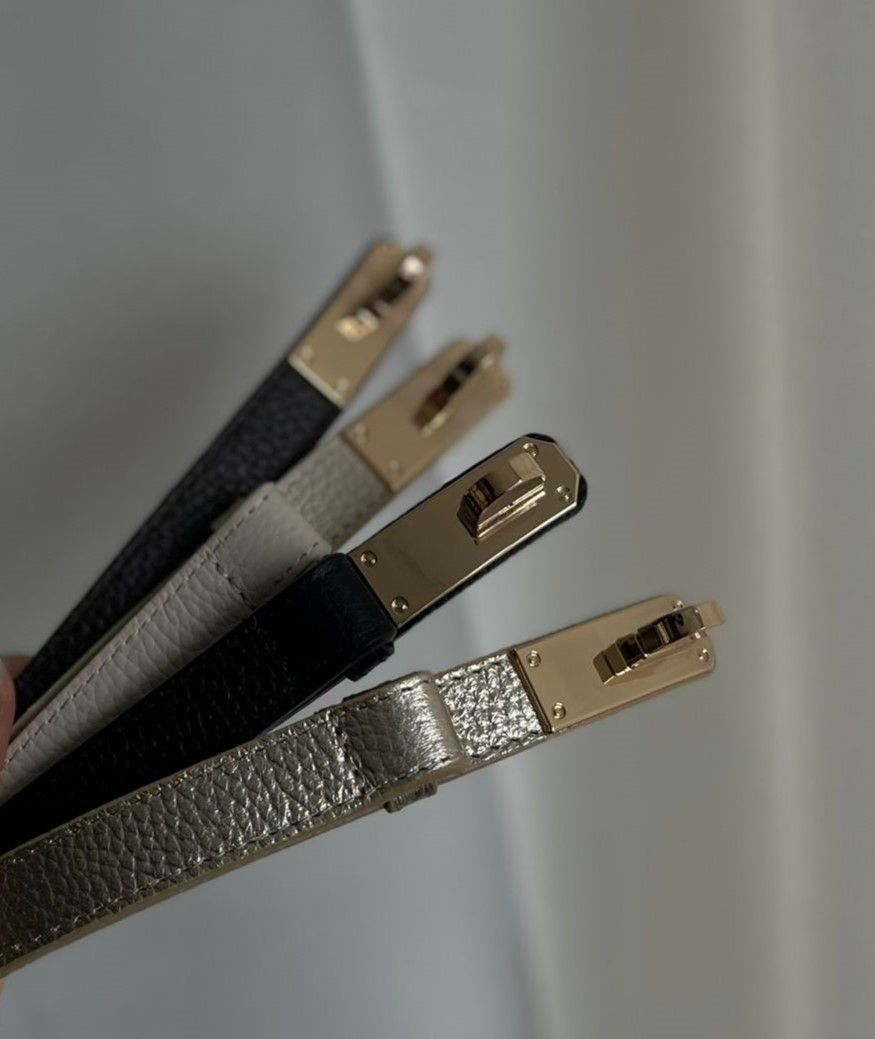 Verstelbare leren riem