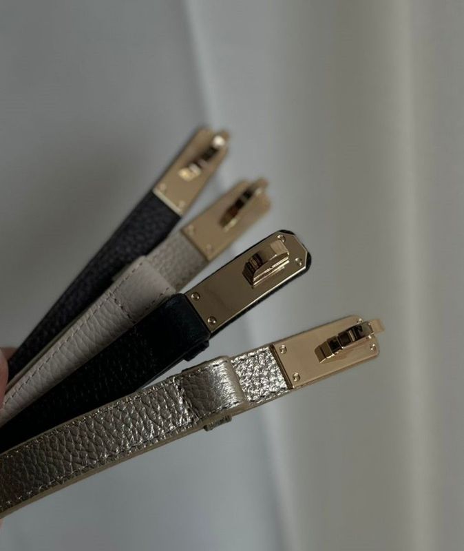 Verstelbare leren riem