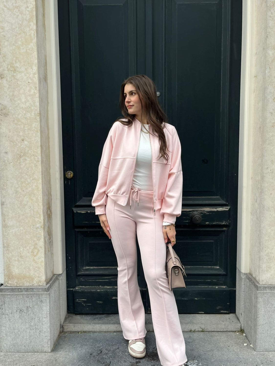 Set vest en flare broek