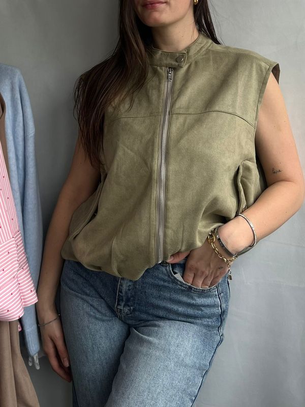 Gilet met zakken