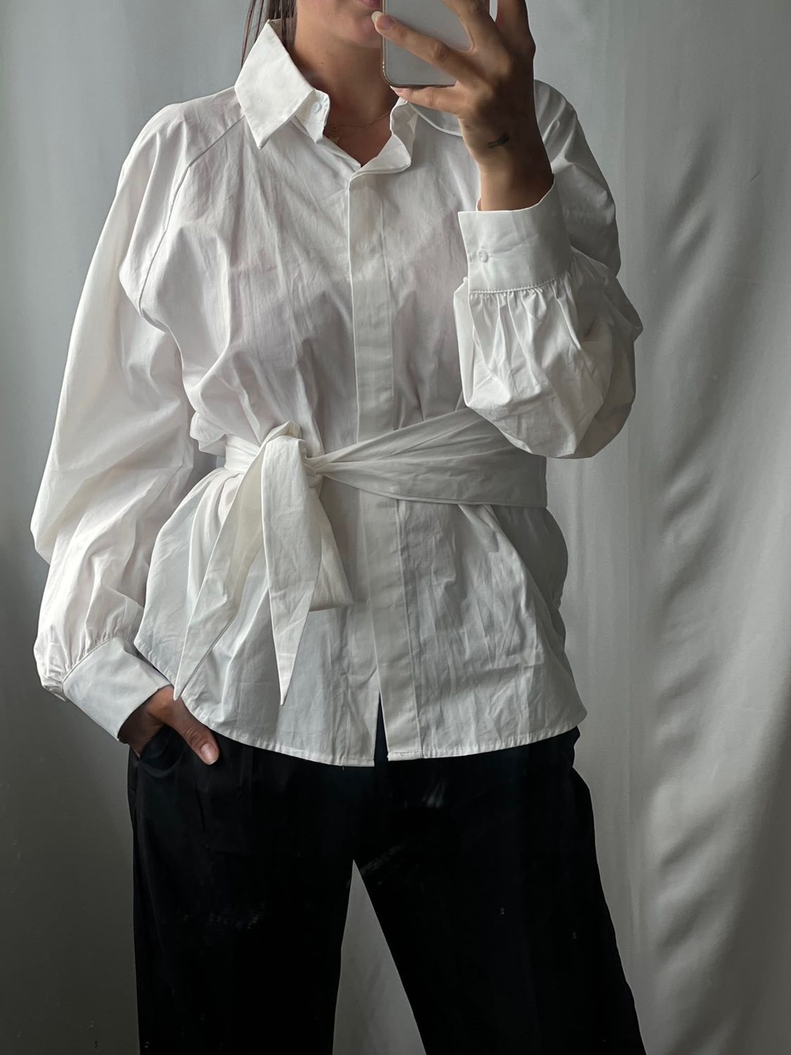 Blouse met strik