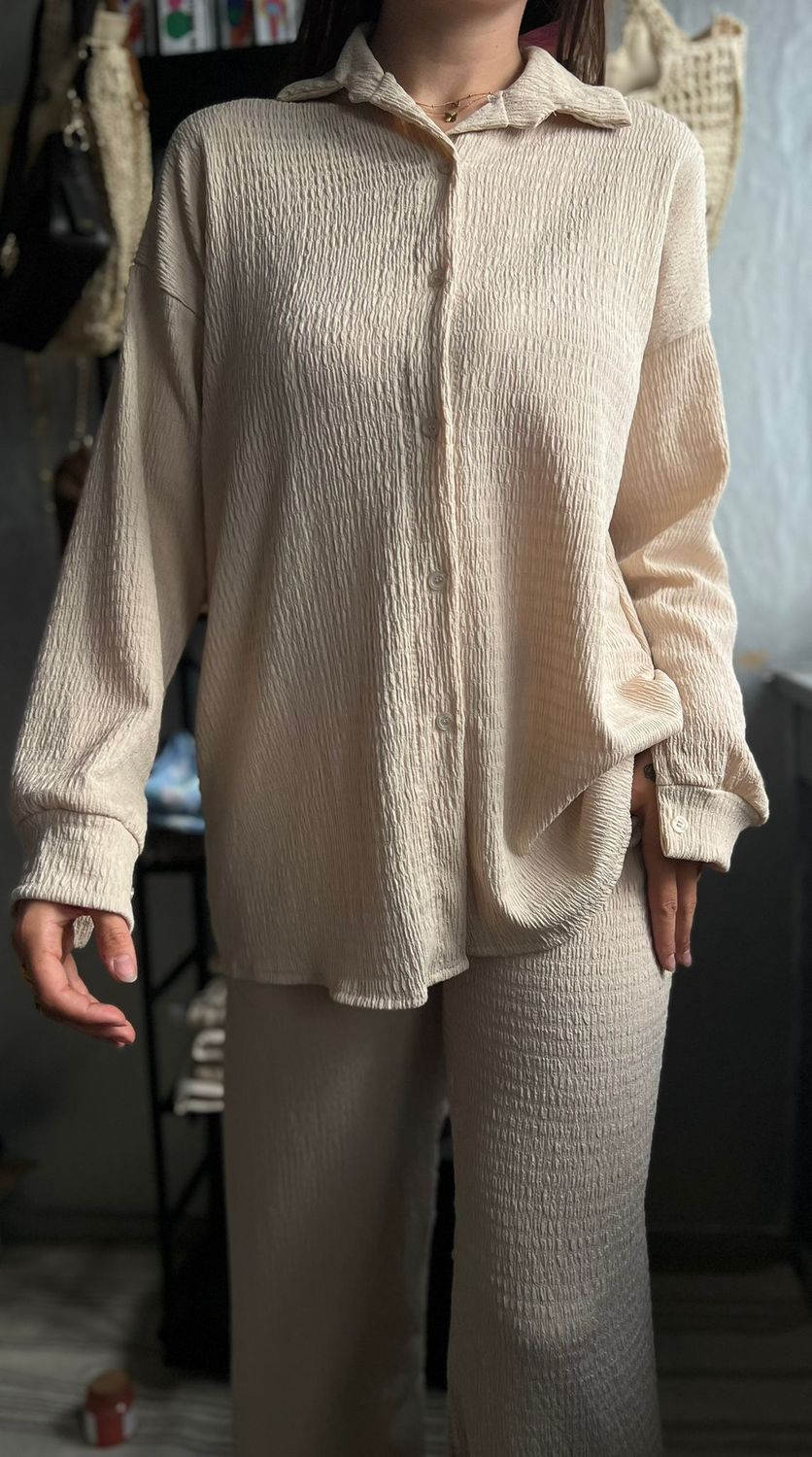 Set met blouse en broek