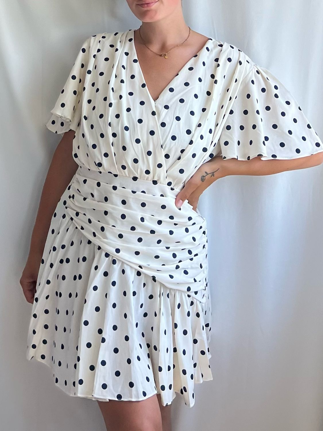 Polka dot jurk