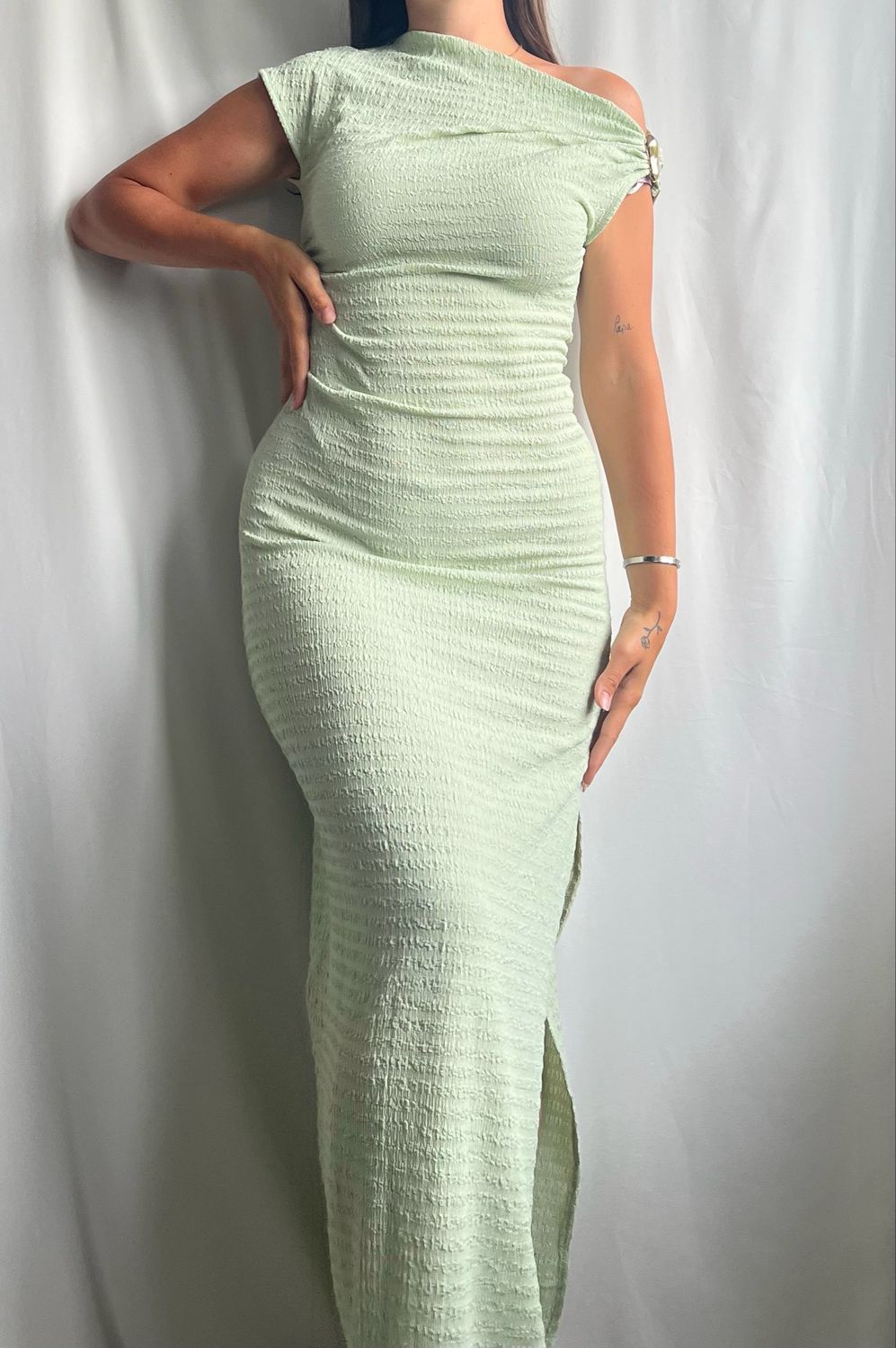Jurk met gouden detail