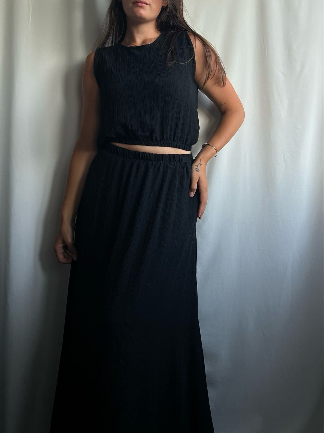 Set met lange rok en top