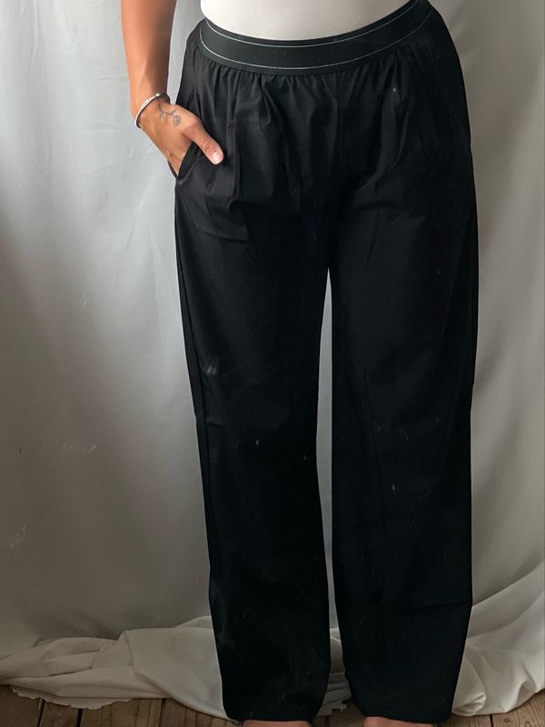 Losse broek met band