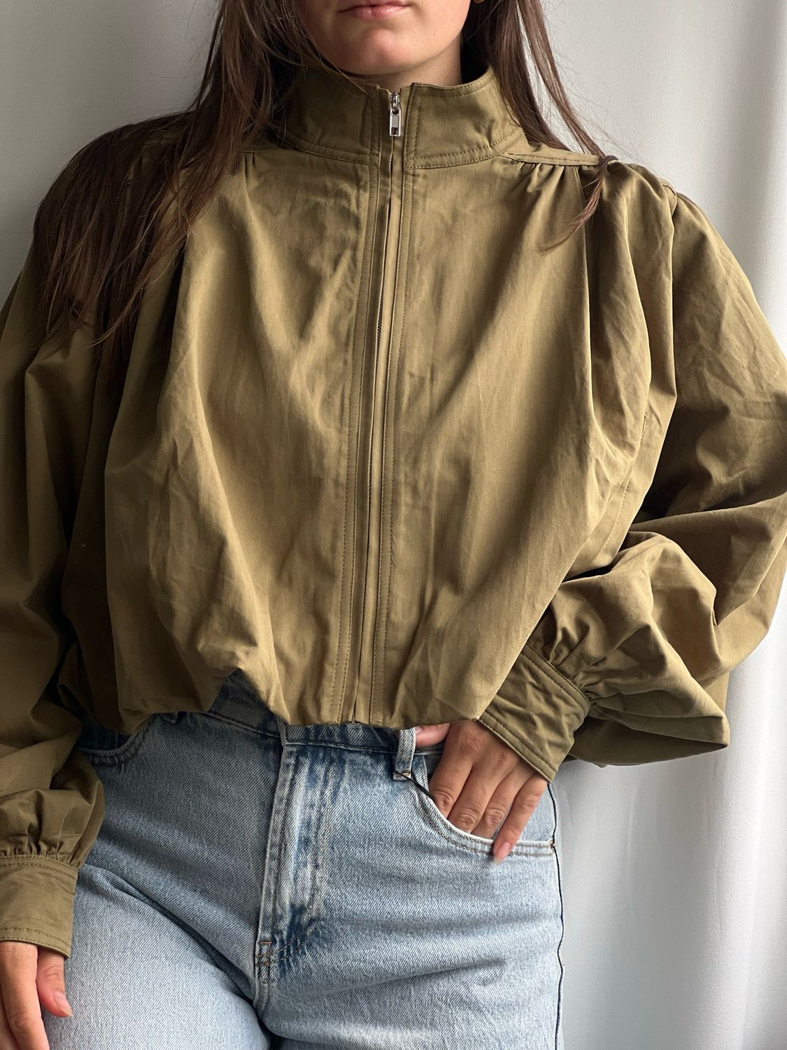 Korte oversized jas