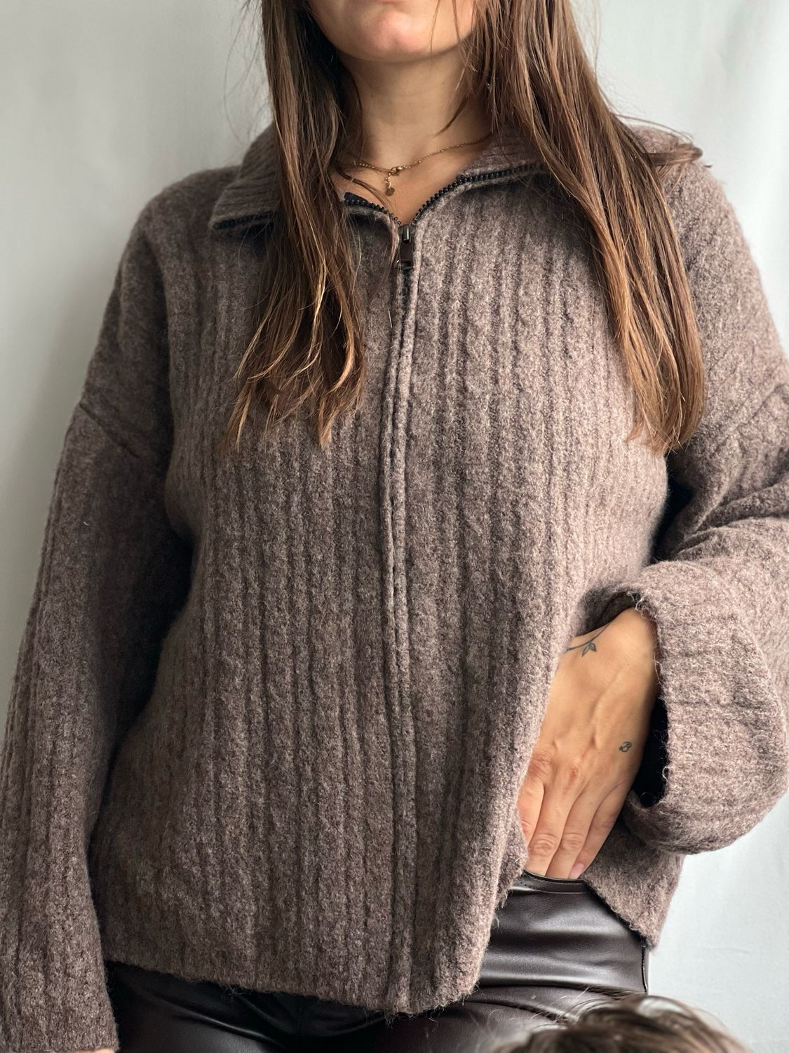 Oversized vest