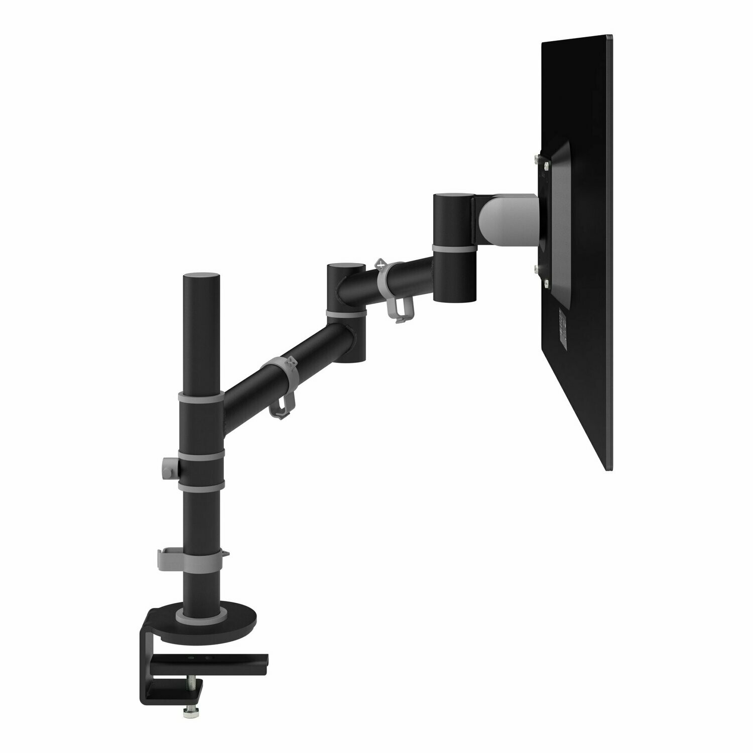 Viewgo Single Monitor Arm - Black