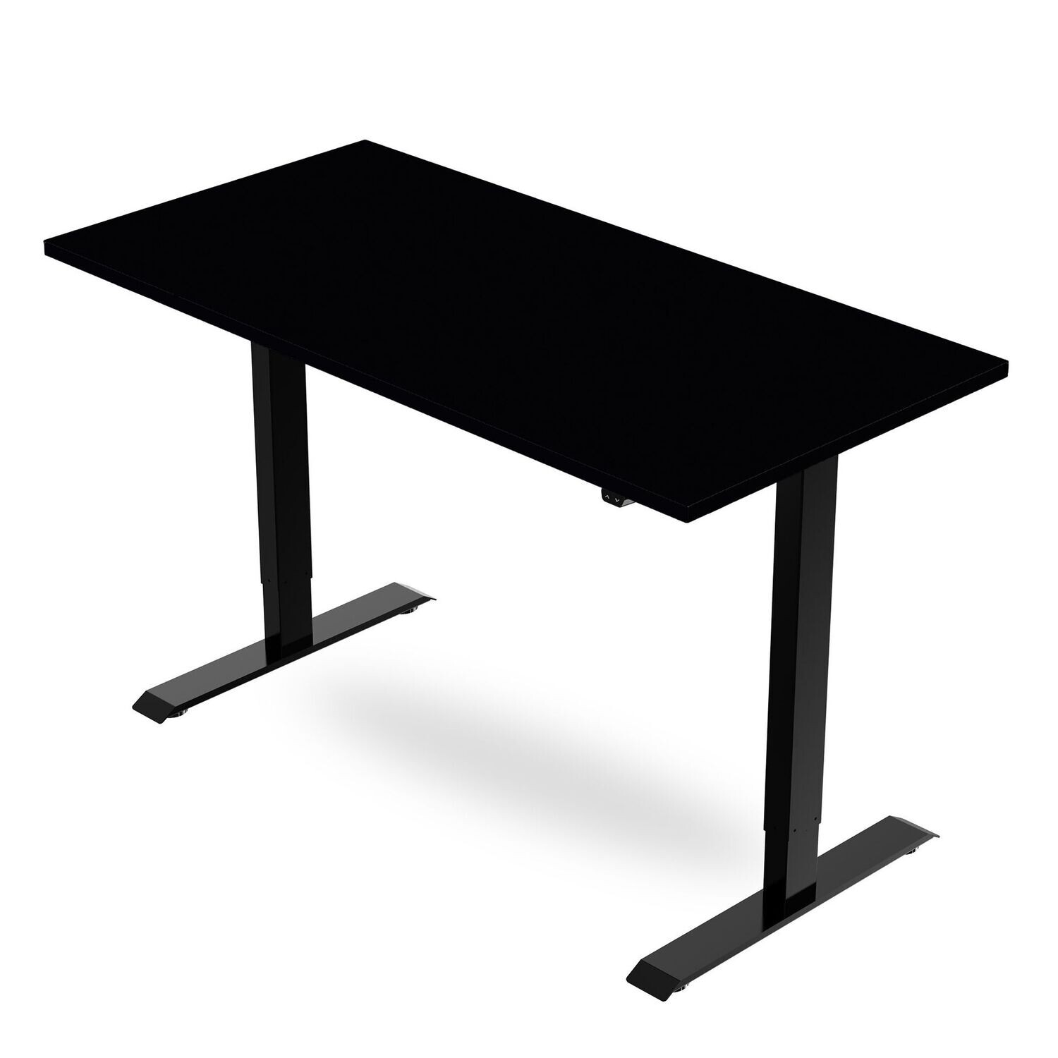 Height Adjustable Desk Black Black Height Adjustable Desk Black Black