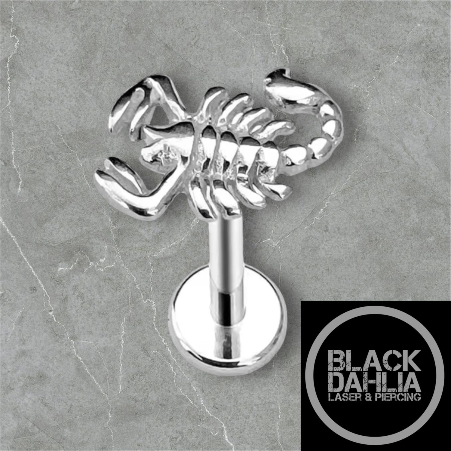 Scorpion Threadless Titanium Labret 16G