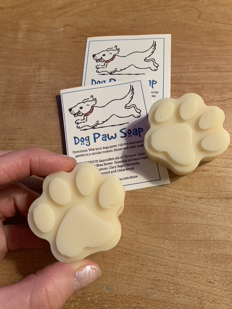 Dog Paw Soap – Store Handmade by Lisa