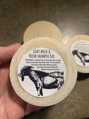 Shampoo & Body Bar with Neem & Goat Milk