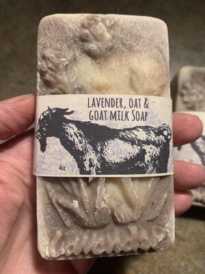 Lavender Goat Milk with Colloidal Oats