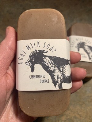 Cinnamon & Orange Goat Milk Soap