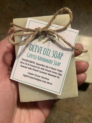 French Green Clay & French Lavender Olive Oil Soap