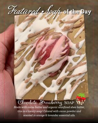 Chocolate Strawberry Soap Chocolate Strawberry Soap