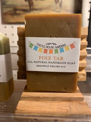 Old Fashioned Pine Tar Goat Milk Soap