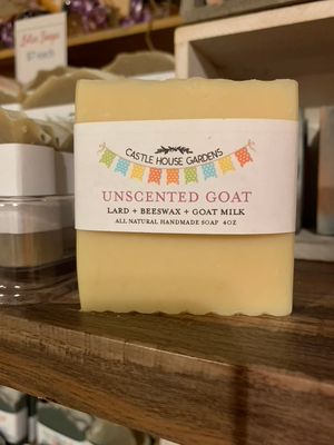Unscented Goat Milk Soap