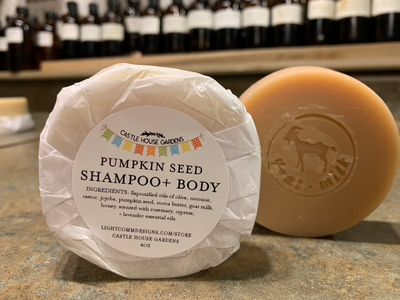 Shampoo + Body Bar with Pumpkin Seed Shampoo + Body Bar with Pumpkin Seed