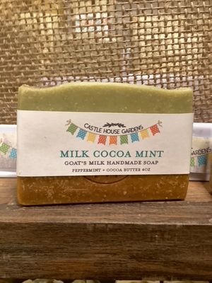 Milk Cocoa Mint Soap