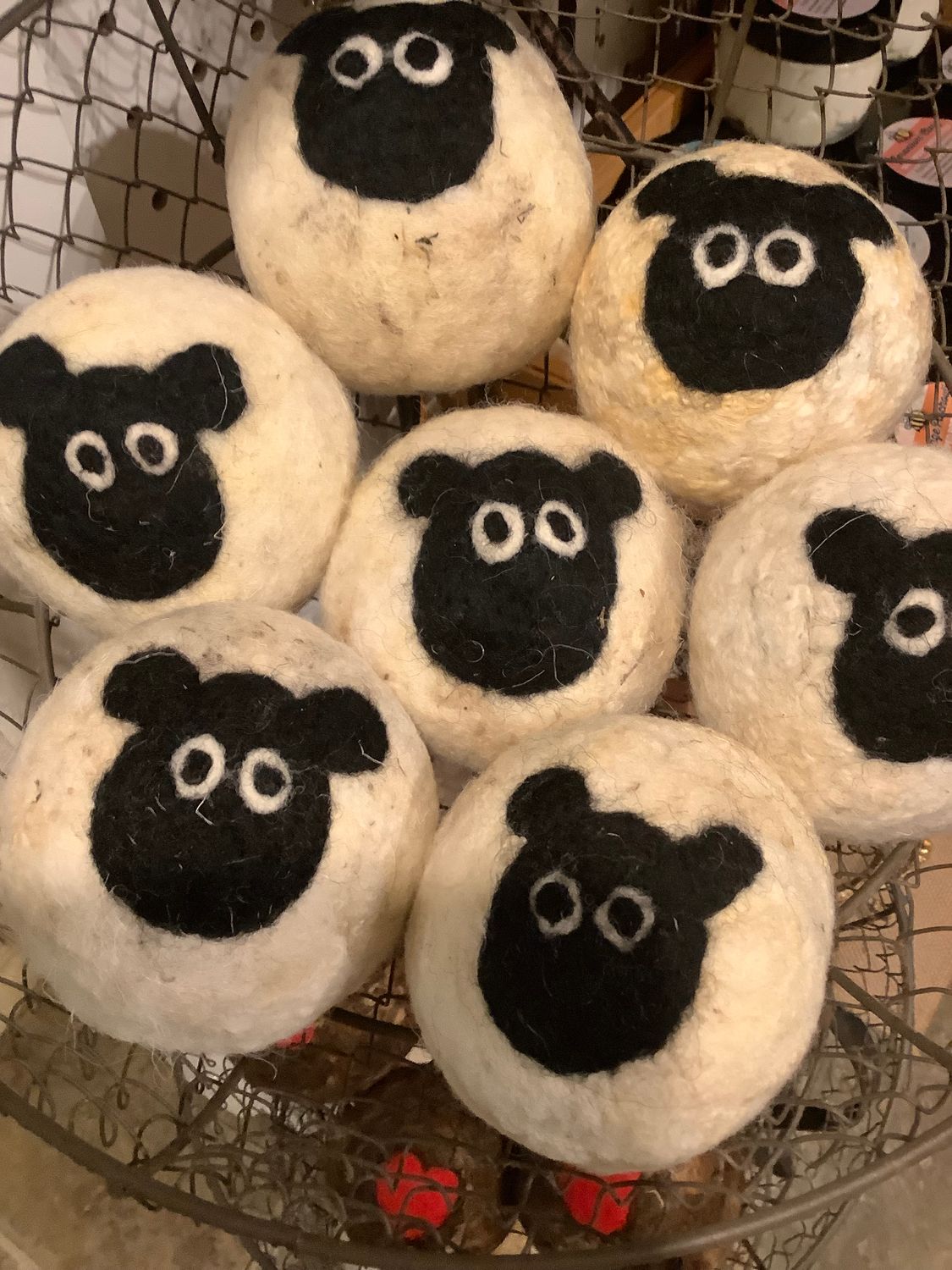 Hand Felted Wool Dryer Balls