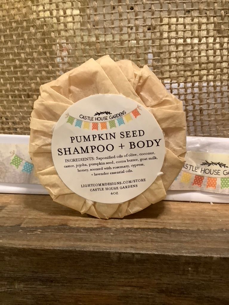 Shampoo + Body Bar with Pumpkin Seed