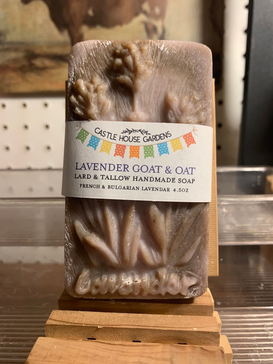 Lavender Shaped Soaps