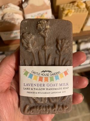 Lavender Shaped Soaps